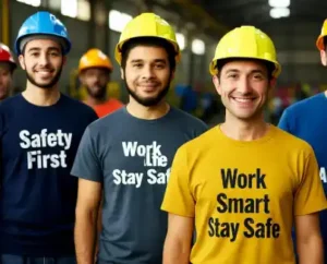 تعزيز الوعي بالسلامة عبر طباعة التي شيرت