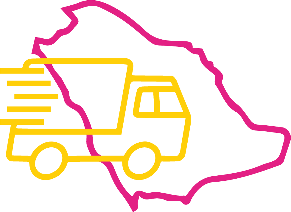 خدمة توصيل سريعة وآمنة لمطبوعات مطابع المملكة إلى جميع أنحاء السعودية