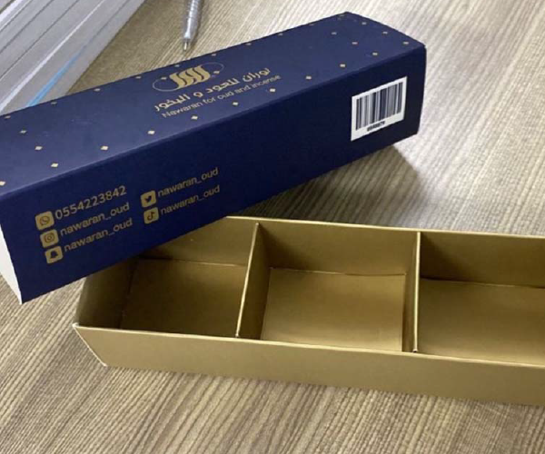 علبة بخور مطبوعة بتصميم فاخر وجودة عالية في الرياض