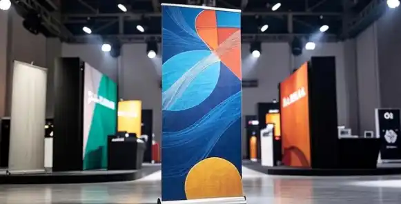 تصاميم رول أب للمعارض والمؤتمرات