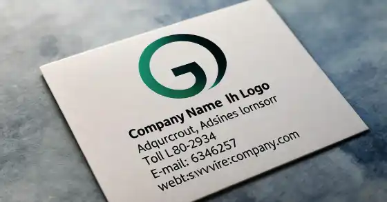 طباعة بيزنس كارد تعكس هوية شركتك