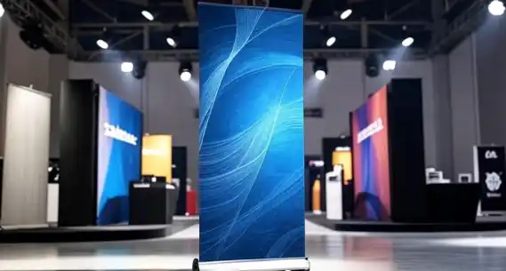 طباعة ستاند رول أب للمؤتمرات والمعارض بالرياض