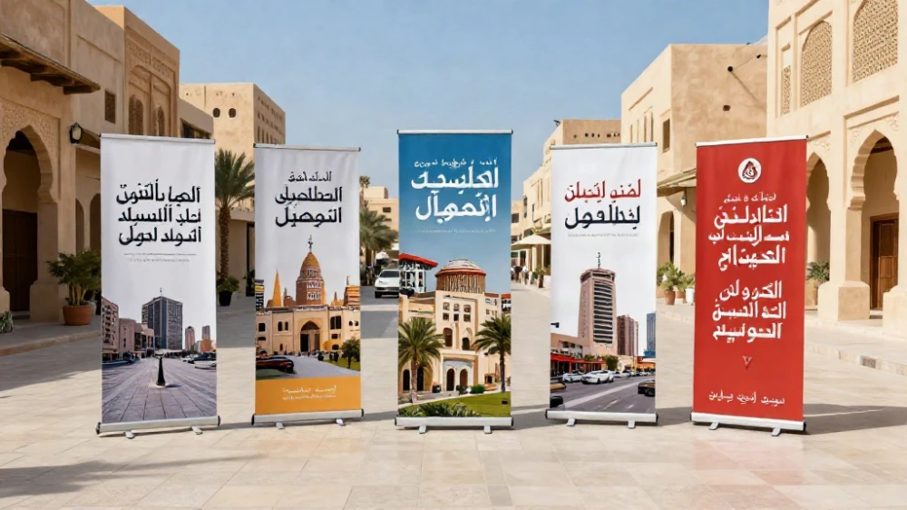 أنواع ستاندات رول اب وبوب اب