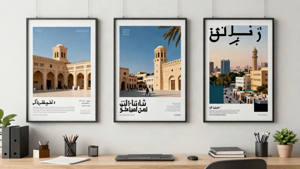 تصميم بوسترات دعائية واحترافية