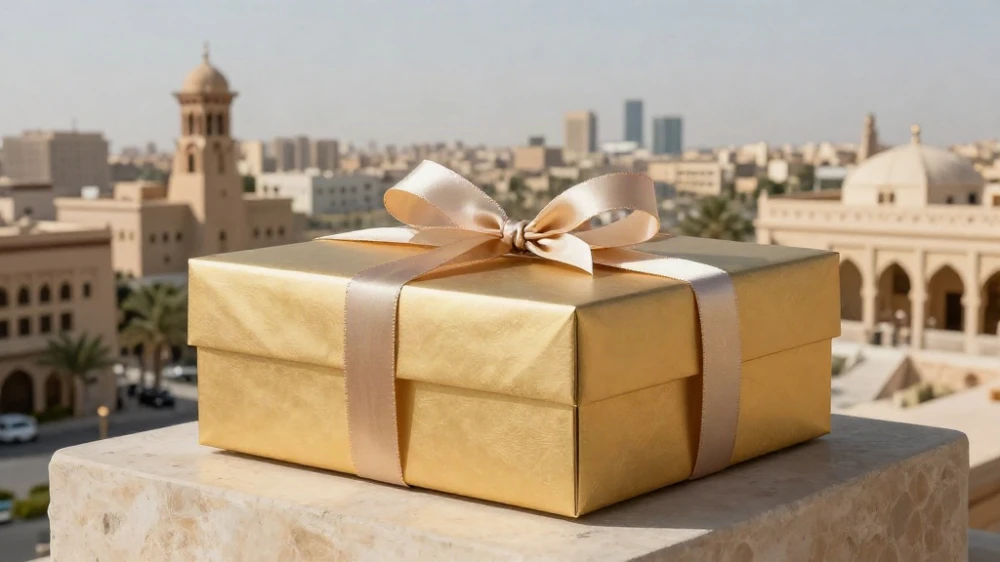 تصميم علب كرتون فخمة للهدايا
