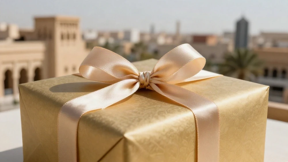 تغليف هدايا فاخر للهوية التجارية