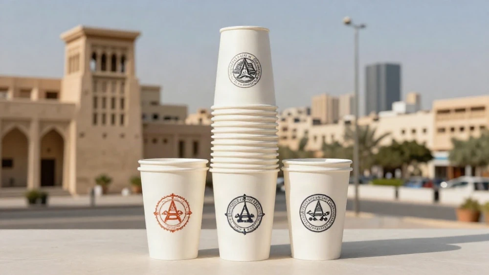 طباعة أكواب ورقية للشركات بالرياض
