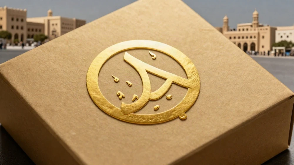 طباعة لوجو على كرتون