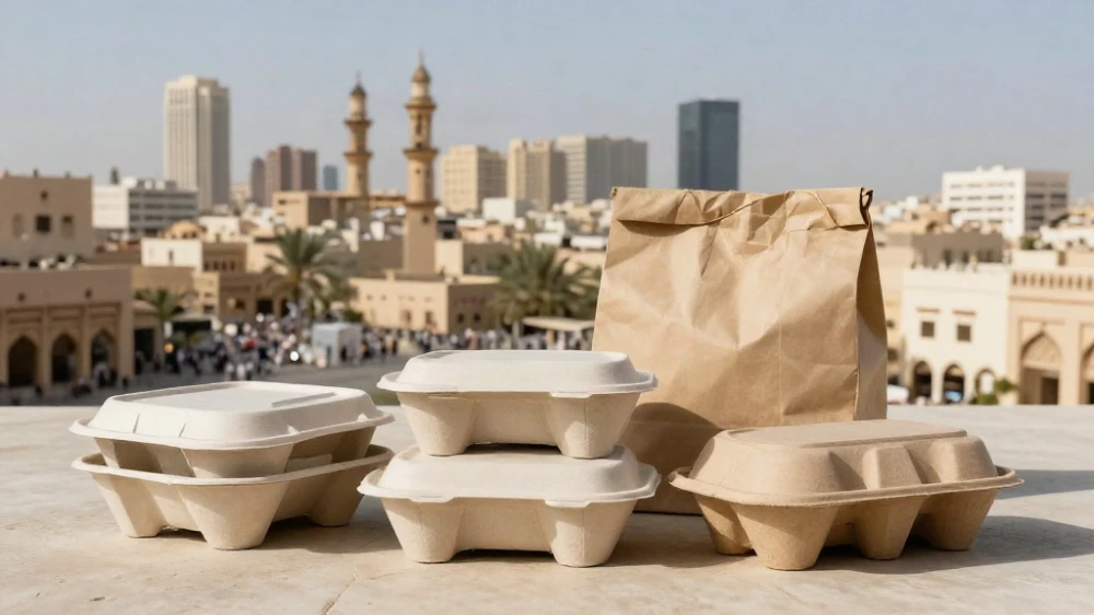 علب تغليف مطاعم صديقة للبيئة