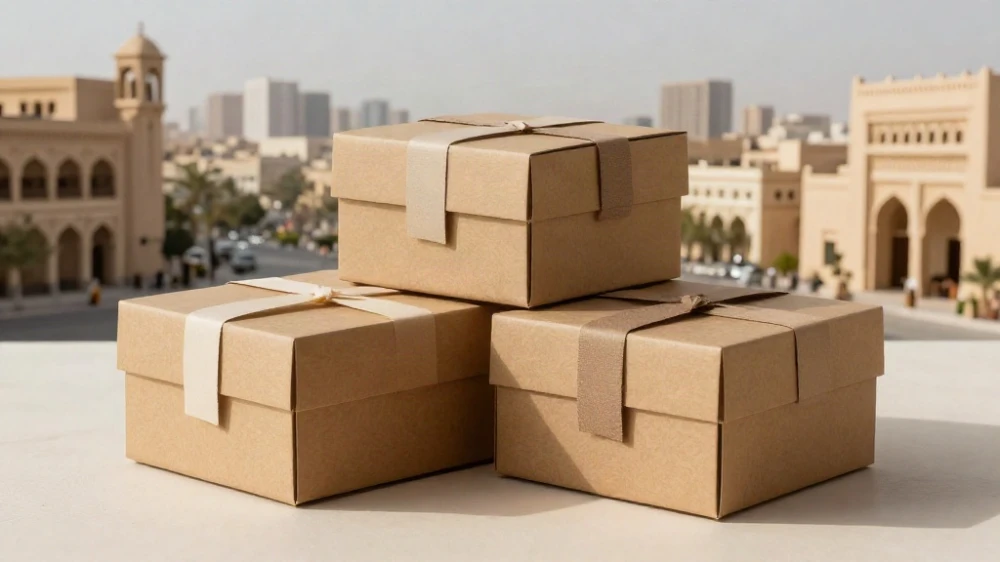 علب هدايا كرتون فاخرة بالرياض