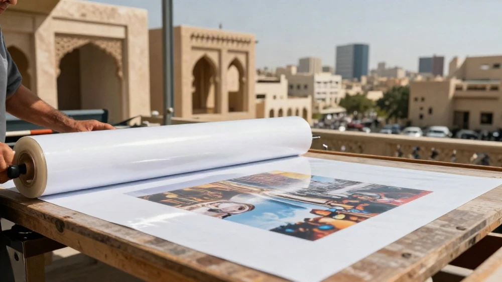 مطابع لوحات الفينيل اللاصق بالرياض وجدة