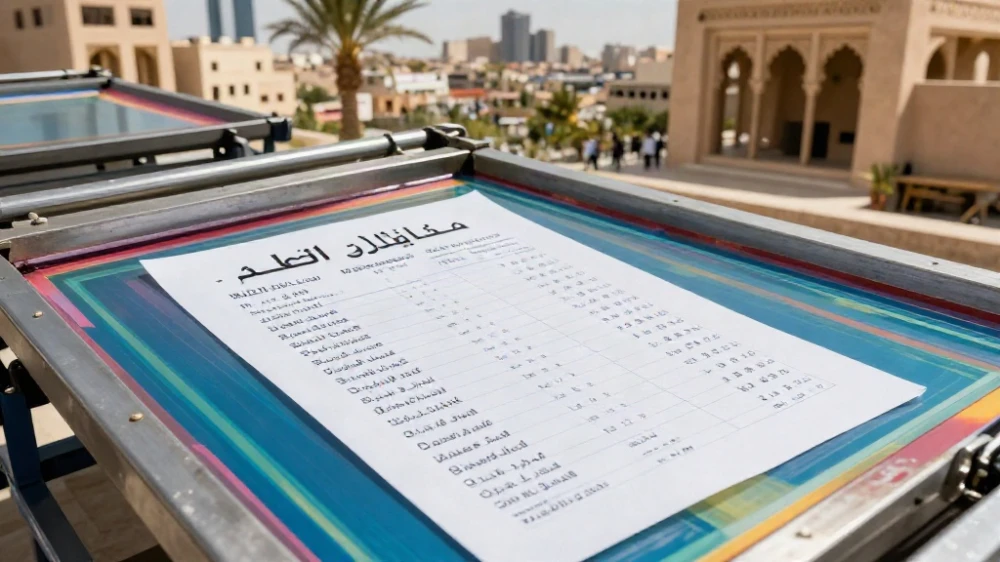 أسعار طباعة السلك سكرين في الرياض
