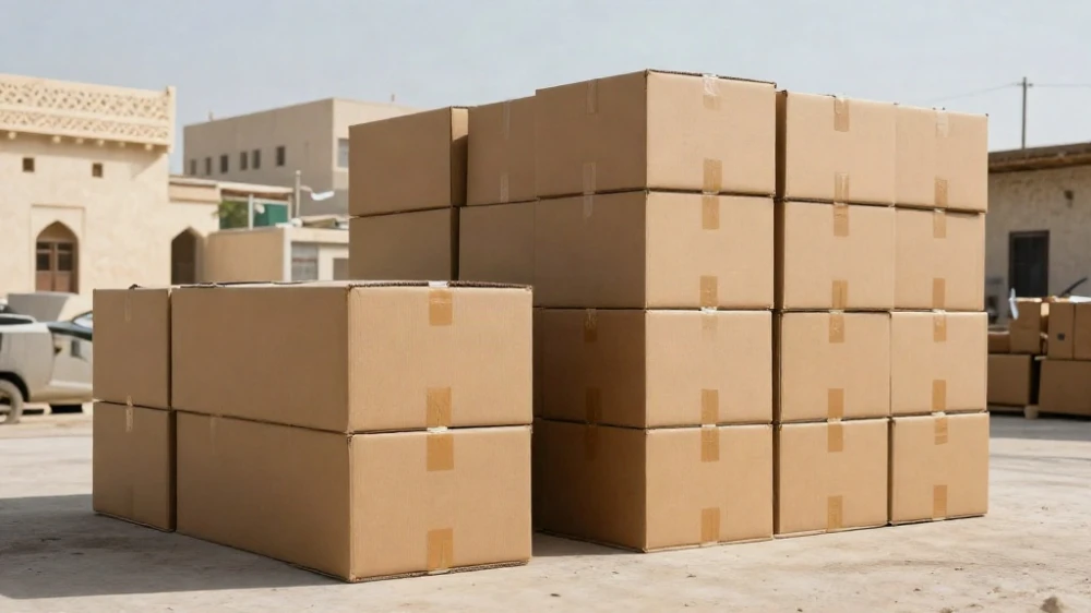 أسعار علب عبايات كرتون جاهزة