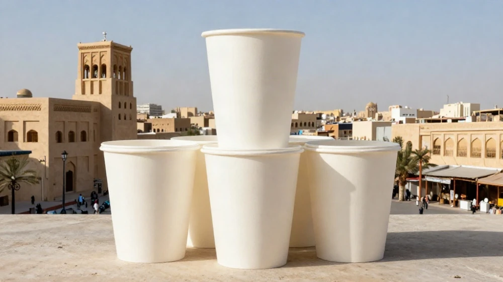 أكواب ورقية دبل وول للقهوة