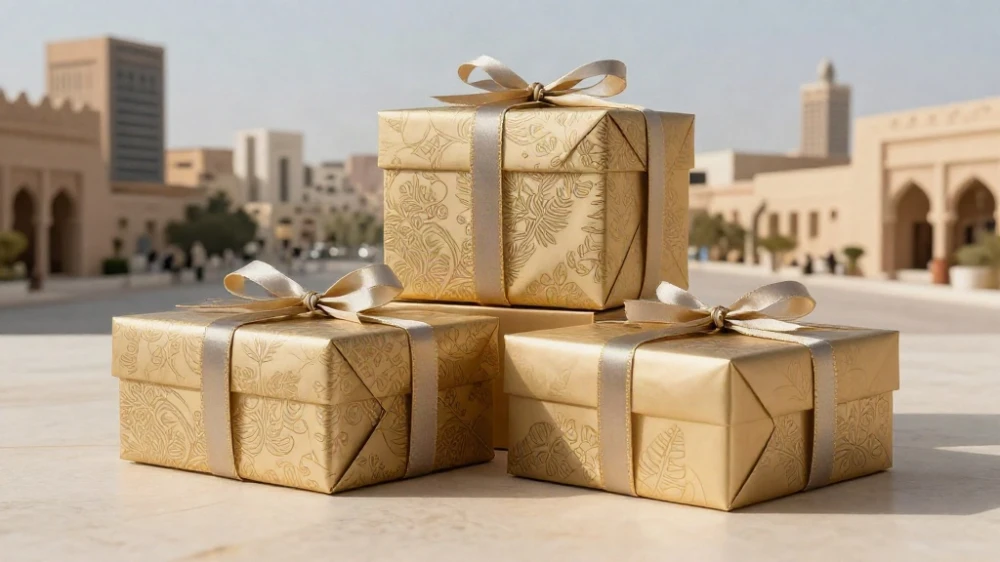 تصميم بوكسات هدايا كرتون