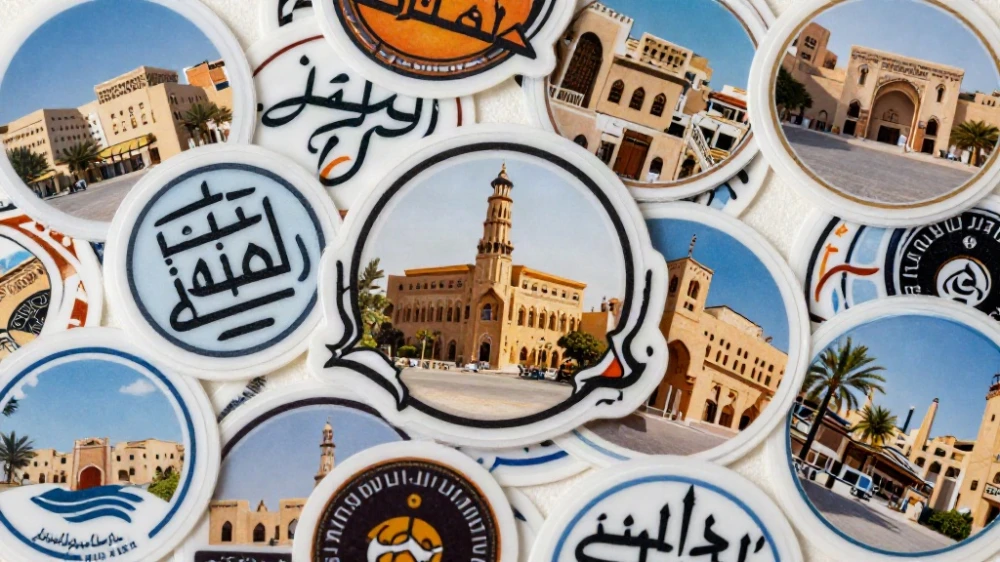 تصميم ستيكرات لوجو شفافة ومقاومة للماء