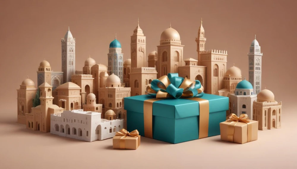 تغليف بوكسات عبايات هدايا الرياض