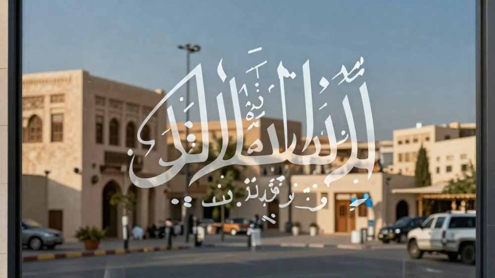 ستيكرات فينيل شفاف للمحلات التجارية