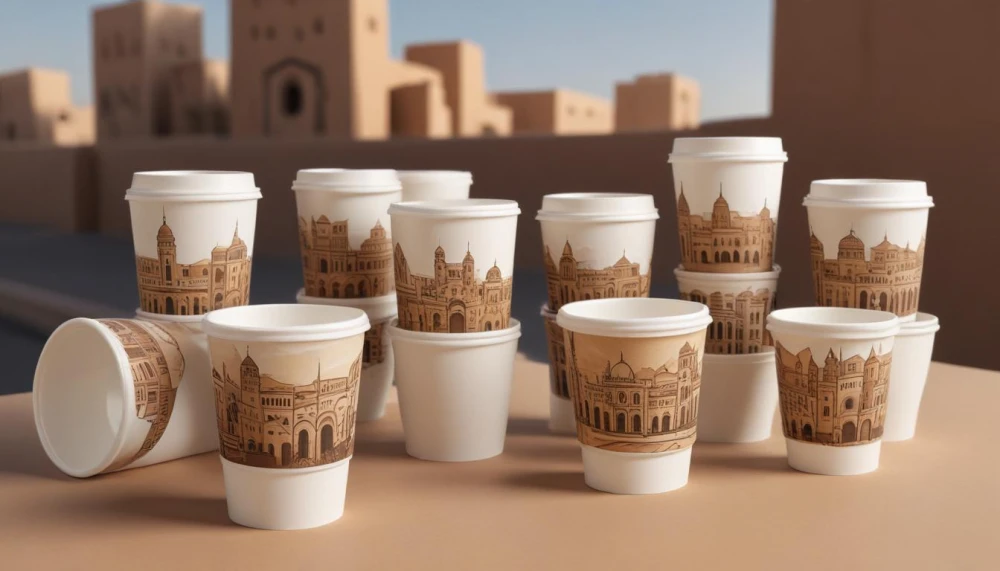 طباعة أكواب كافيهات الرياض