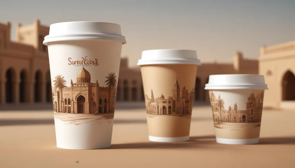 طباعة اكواب ورقية بشعار خاص الرياض