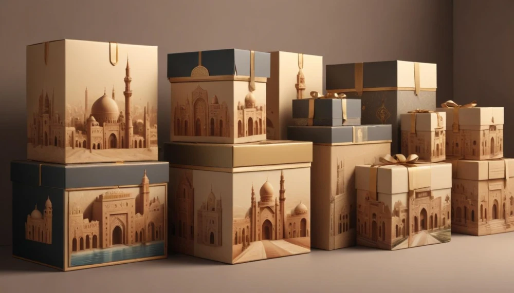 طباعة علب هدايا فاخرة