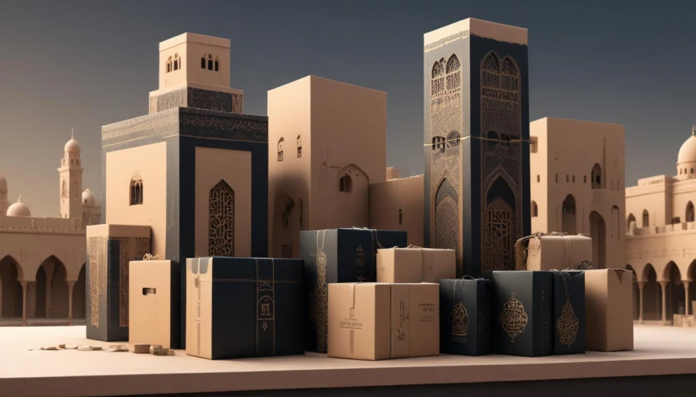 مستلزمات شحن وتغليف عبايات الرياض