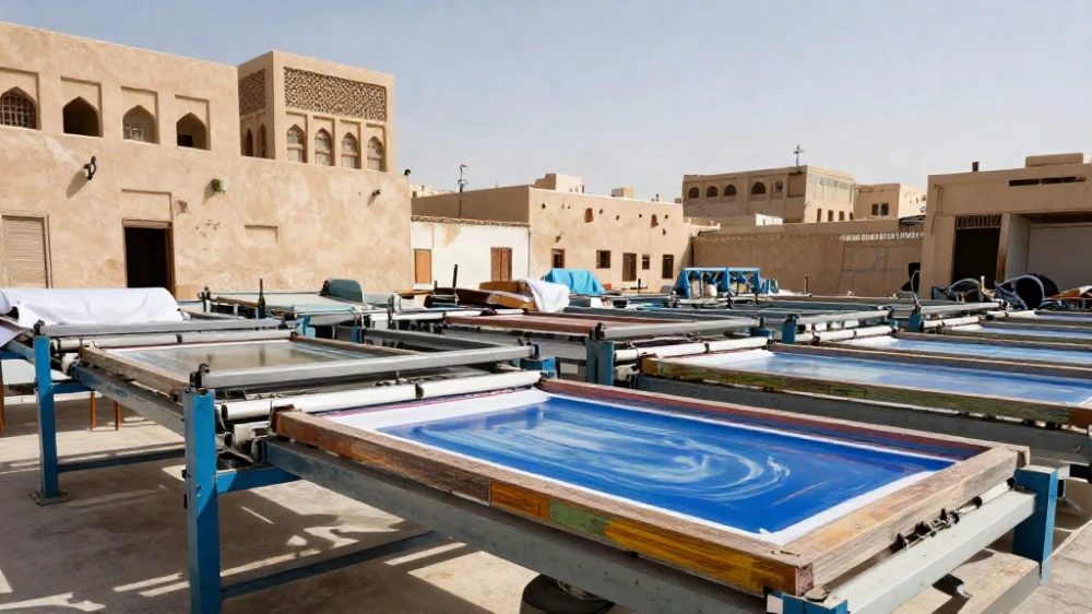 ممصنع طباعة شاشات حريرية بالرياض