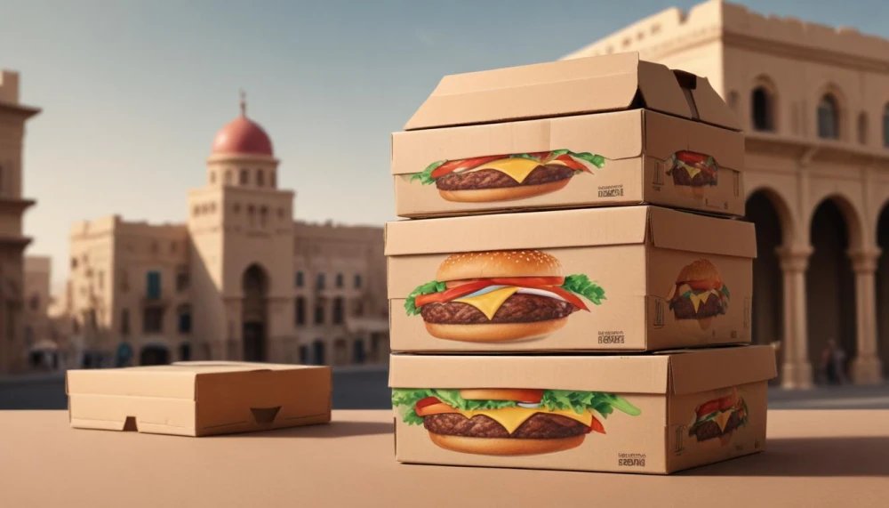 أسعار علب برجر كرتون جملة