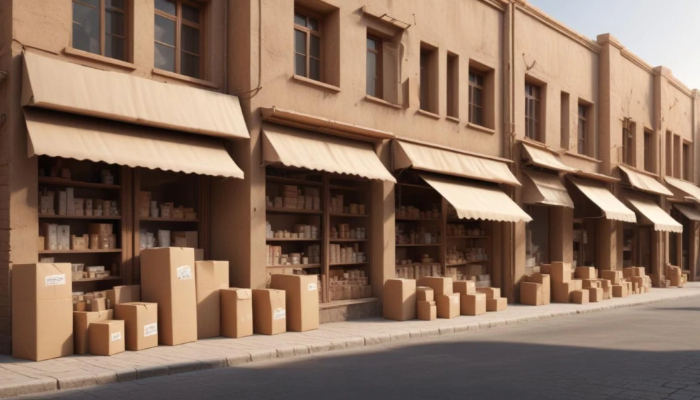 أماكن بيع كراتين الملابس بالرياض