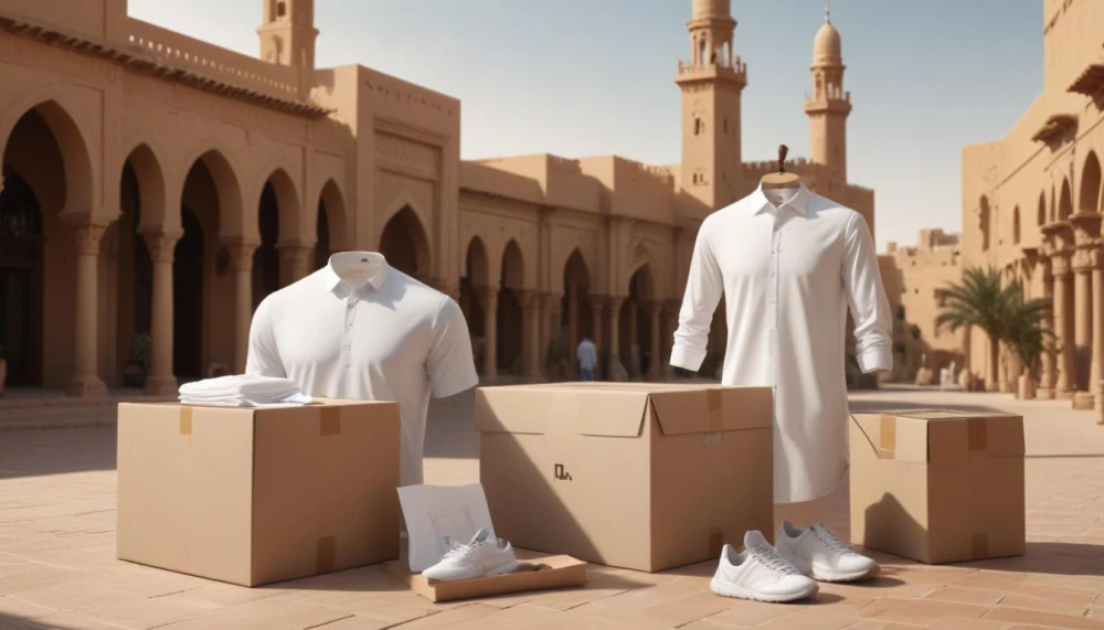 تغليف عبايات متجر إلكتروني الرياض